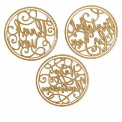 Flash Sale ❤️ Anna Griffin® Grateful Calligraphic Sentiment Dies ✔️
