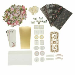 New ❤️ Anna Griffin® Finishing School Carte Noire Craft Box 🌟