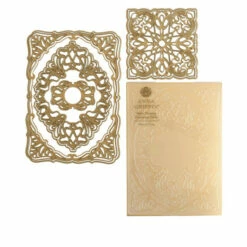 Cheapest 🛒 Anna Griffin® Salon Nouveau Dies And Embossing Folder ✔️