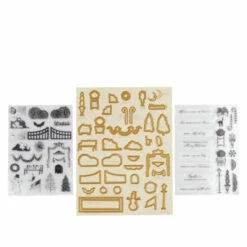 Cheapest ✨ Anna Griffin® Mini House Stamps And Dies ✨