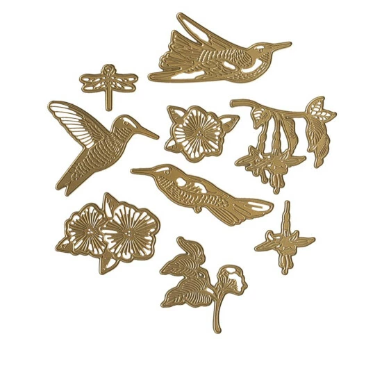 Coupon 🧨 Anna Griffin® Hummingbird 3D Die Set 🌟 - Image 3