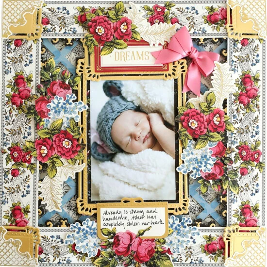 Top 10 🎉 Anna Griffin® Crop At Home 2 Papers And Embellishments Paisley 🎁 - Image 5