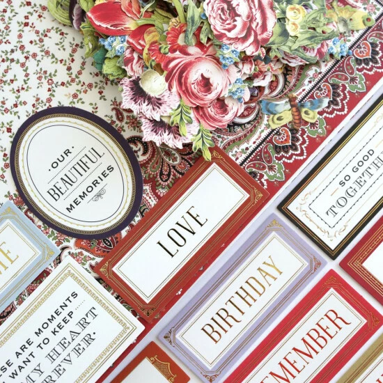 Top 10 🎉 Anna Griffin® Crop At Home 2 Papers And Embellishments Paisley 🎁 - Image 9