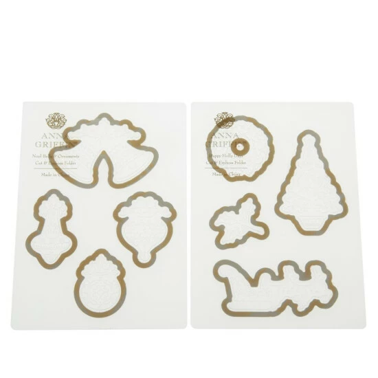 Budget 😀 Anna Griffin® 💯 Christmas Icon Cut And Emboss Folders ⌛
