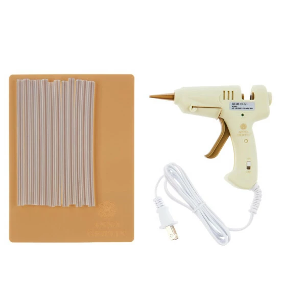 Coupon 🤩 Anna Griffin® Glue Gun With Glue Sticks And Work Pad ❤️