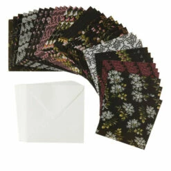 Cheap 🌟 Anna Griffin® Carte Noire Square Cards And Envelopes 🧨