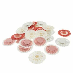 Budget ✨ Anna Griffin® Set Of 24 ✨ Christmas Rosettes 🌟