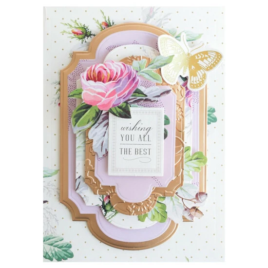 New ✔️ Anna Griffin® Anniversary Compendium Card Die Set 🛒 - Image 6