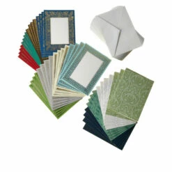 Discount 💯 Anna Griffin® Handsome Cards And Envelopes - Set Of 48 ❤️